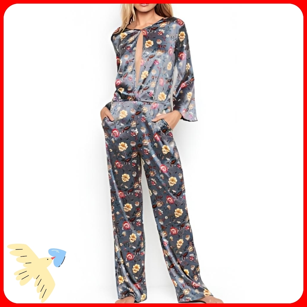 Victoria's Secret Satin Jumpsuit